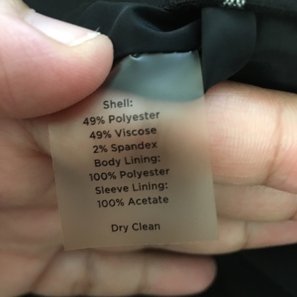 Talbots Window Pane Career Ponte Blazer - Picture 8 of 8